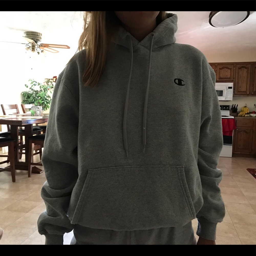 Champion *NEW* Grey Hoodie